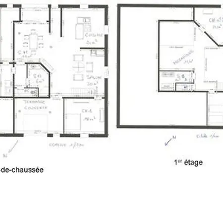 De Charme Avec Cheminee, Terrasse Et Garage A - Fr-1-585-10 Brixey-aux-Chanoines